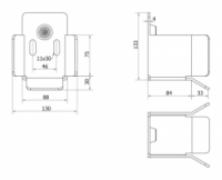Doraz Cais LAST S pro samonosnou bránu