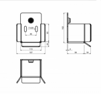 Doraz Cais LAST M pro samonosnou bránu