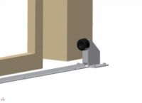 Spodní doraz pro samonosnou bránu ES 50 PN Cais