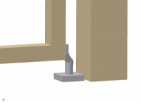 Pant křídlové brány SH 24 Cais