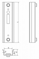Dojezdová kapsa pro zámek s klíčem DOCK 52 Cais