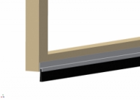 Kartáč zavěšených vrat BD 35 1m Cais