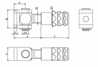 Pant křídlové brány HW 20 Cais