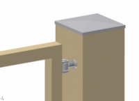 Pant křídlové brány H 24 Cais