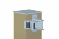 Koncový doraz s kladkou Cais PADDOCK 2 na samonosnou bránu