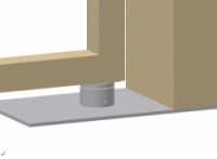 Pant pro křídlovou bránu AB 70 L Cais