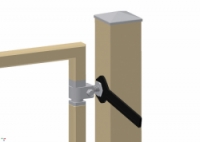 Pant-čep křídlové brány HP 40 Cais