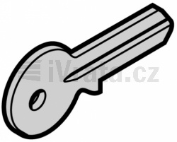 Polotovar klíče pro vložku 30 + 10mm