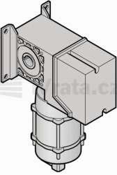 Řetězový pohon K40, AWG, SMA, 400D, 60 % ED, IP65, EB 1:40 pastorkem, řetězem, zámkem řetězu
