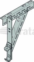 Konzola stropní pro horizontální kolejnici, 364mm