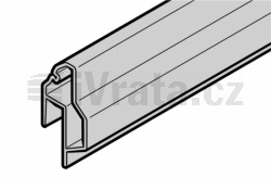 Profil pro snížení výšky sekce NF 89 eloxovaný (42 / 20 mm)
