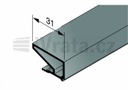 Zasklívací lišta NKS 1.5, plastová