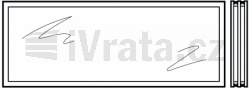 Umělohmotná tabulka trojitá, krystalová struktura 26 mm, U3