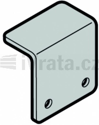 Konzola ochranná, proti přejetí, sekce 42mm, 63 × 32 × 60, nerez