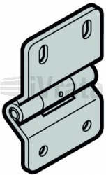 Pant středový, typ4, SA004, RAL9005, Vitraplan