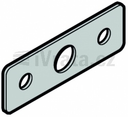 Distanční podložka 60 × 20 × 1,5mm