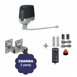 Pohon křídlové brány Hörmann VersaMatic P 1 SK BiSecur + ovladač + 2 panty