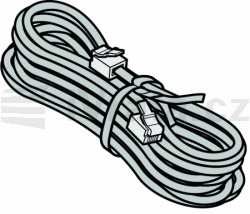 9.53 Systémový kabel 4-žilový s konektory, do spodního profilu křídla, délka: 3000mm; šířka vrat: do 2300 mm