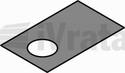 Sada: uchycení, obložky zárubně 55mm, 10 × (≤ 1970 mm)
