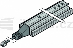 9.43 Světelná mříž HLG, přijímač; délka 2500mm