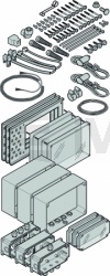 9.05 Připojovací sada pro SKS lištu, IP66 (mokrý prostor) pro řídící jednotka A / B 435, A / B 445, A / B 460 a B 460 FU, WA 300 S4 integrovaná nebo 360