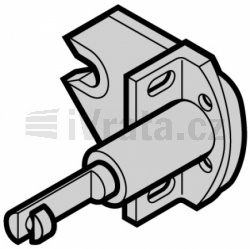Zamykací mechanismus, kování typ H