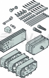 9.23 Bezdrátová připojovací sada pro optické senzory LE / VL's / 8K2, IP65; BR60