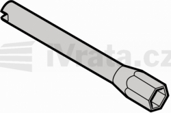 Servisní a montážní adaptér SMA s šestihranem 13 mm, pohony S14-S55, DD17-DD65, K20-K60