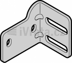 Výztuha držáku rolny, typ 4, premium RAL9002, RC2, levá