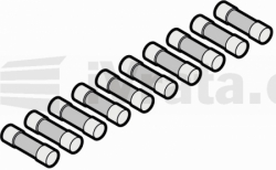 Pojistka 10 A / 250 V / T / H (balení 10 ks)