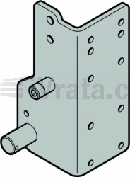 Držák lana na spodní sekci, AS002 67, kování N, H, V, pravý, zinek