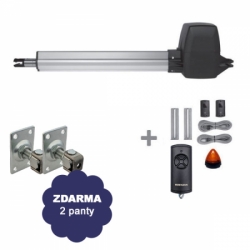 Pohon křídlové brány Hörmann RotaMatic 1 SK BiSecur + ovladač + 2 panty