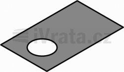 Sada: uchycení, obložky zárubně 90mm, 14 × (2551 mm – 3000 mm)