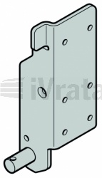Držák lana na spodní sekci 42mm Typ S (HV2), kování HG, RG, WG, KG, TG, MG, levý, zinek