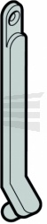 Kryt kabelu pro kontakt integrovaných dveří, délka 292 mm, nízký práh
