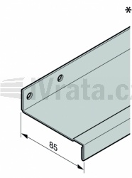 Výztuha vratového křídla 85, sekce 42 a 67mm