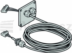 Kabel propojovací motoru 4 × 1,0 mm2, (ne pro FU), 2000mm