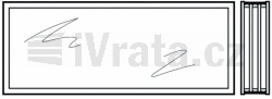 Umělohmotná tabulka čtyřvstvá, hnědá 51 mm, B4