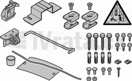 Sáček s příslušenstvím ProLift, Liftronic 500 (kolejnice předem smontovaná)