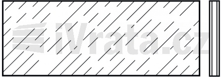 PU výplň, 26 mm, stucco, FU