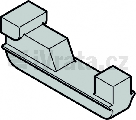 Spojovací klín pro pojistku při přetržení pružiny