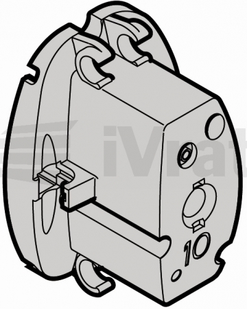 Nouzová ruční kliková pojistka S23-Box, S25 100% ED, DD17.60S6, DD17.12, K09, Ø 10 mm