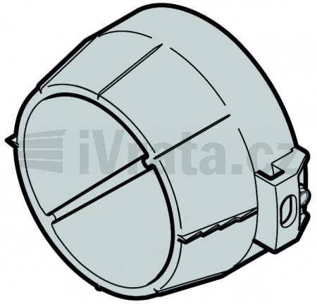 Pružinová hlava vel. 3 s pružinovými svorkami pro pružinu Ø 142 mm