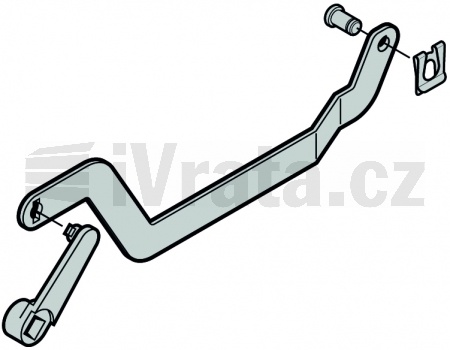 Táhlo pro vnitřní a vnější obsluhu, pravé