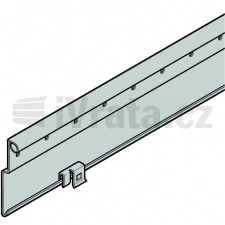 Spodní profil speciální šířka dveří, Berry, N80, Hormann