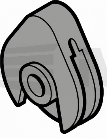 Vačka koncového spínače černá S-pohony, K-pohony