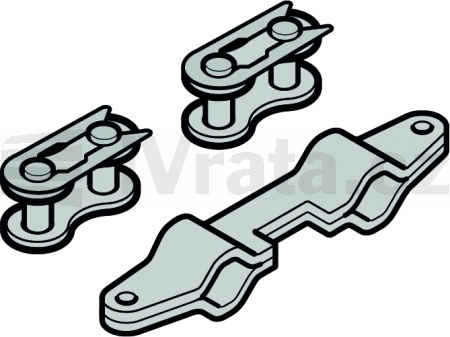 Spojka řetězu ITO 400 / 500, vodící vozík