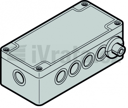 Spojovací jednotka SKS, deska plošných spojů v pouzdře
