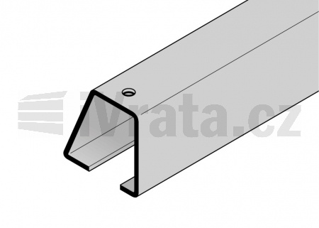 Montážní lišta pro podlahové těsnění, sekce 42mm