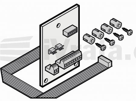 Centrální karta RWA s propojovacím kabelem pro řízení 445 R, 460 R, 360
